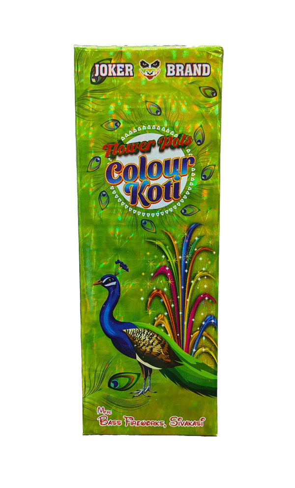 FLOWER POTS COLOUR KOTI(10 PCS)-JOKER