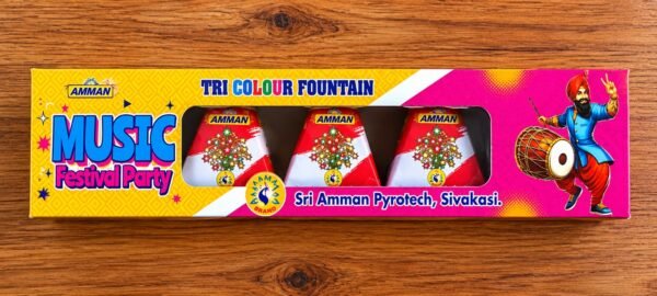 TRI COLOUR -5 PC'S